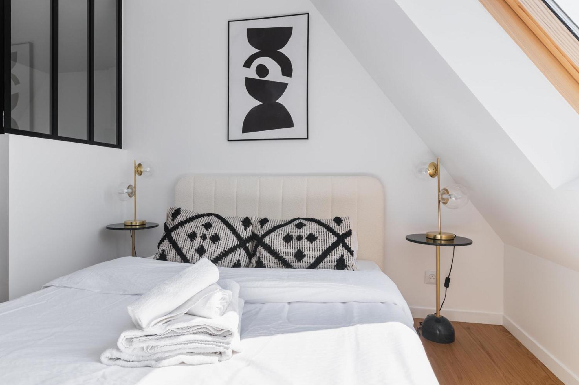 Апартаменти 2 Pieces Refait A Neuf Dernier Etage - Paris 19 - 4P - Flat-Guest Екстер'єр фото