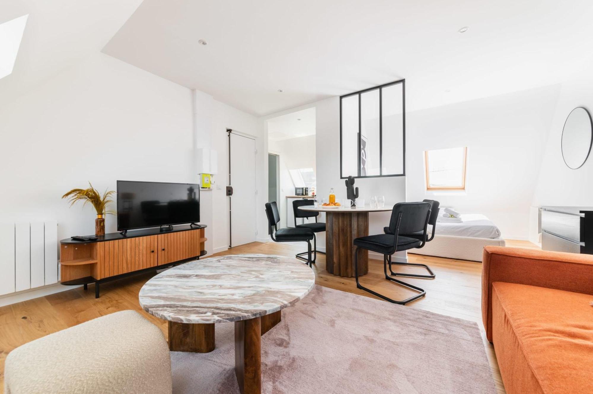 Апартаменти 2 Pieces Refait A Neuf Dernier Etage - Paris 19 - 4P - Flat-Guest Екстер'єр фото